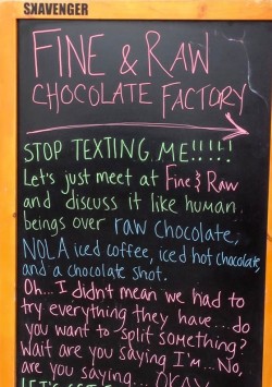 Fine and Raw Chocolate