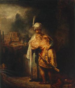 David et Jonathan - Rembrandt