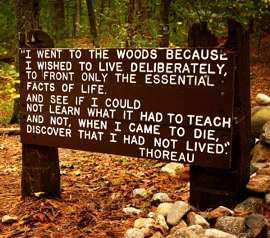 Thoreau - Walden pond